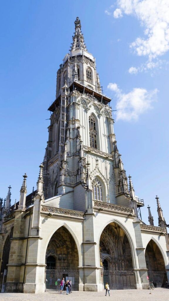 Bern Minster in Bern, Switzerland