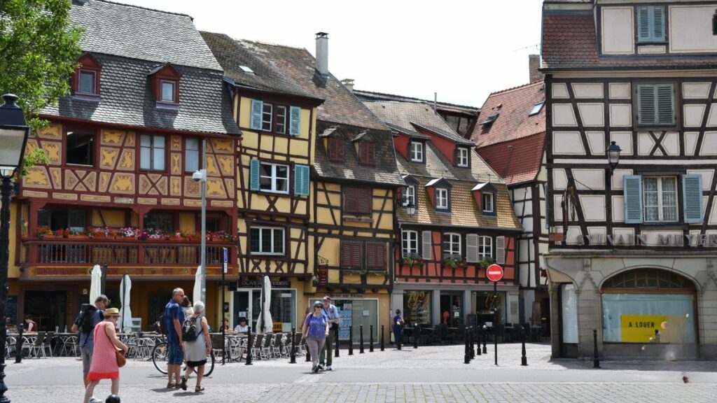 Colmar France Half Timber Homes