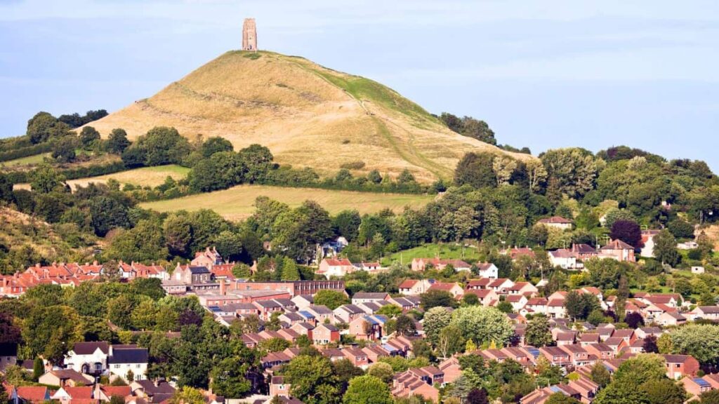 Tor in Glastonbury England