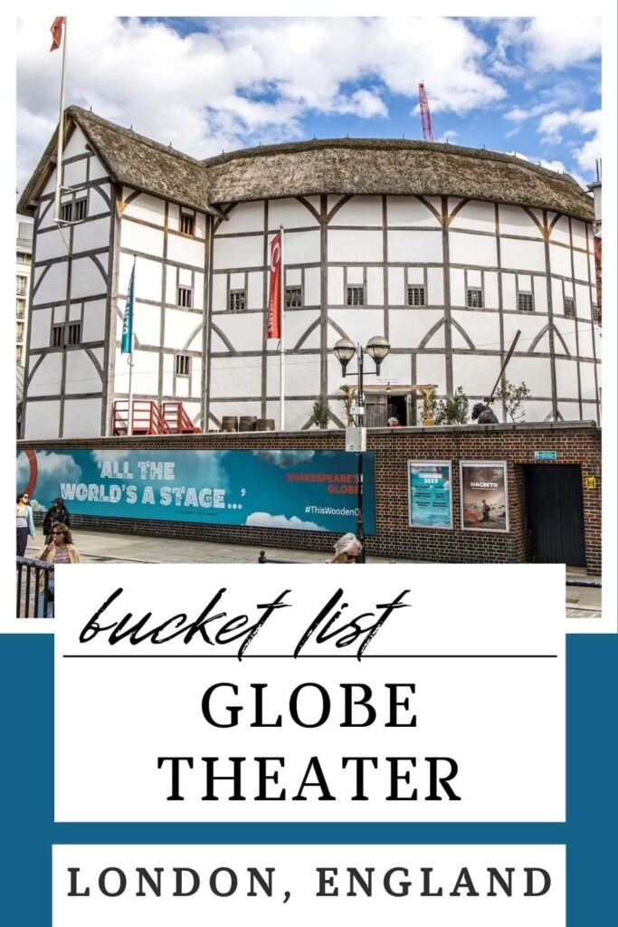 Touring the Globe Theater in London