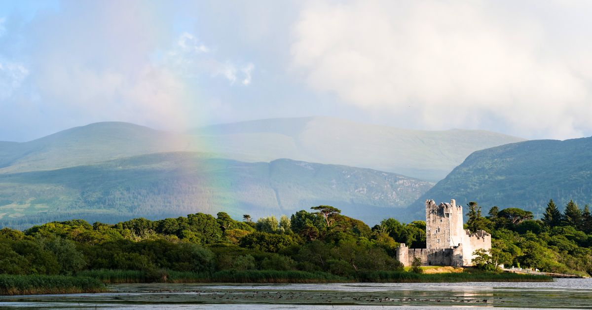 Ross Castle in Killarney Ireland