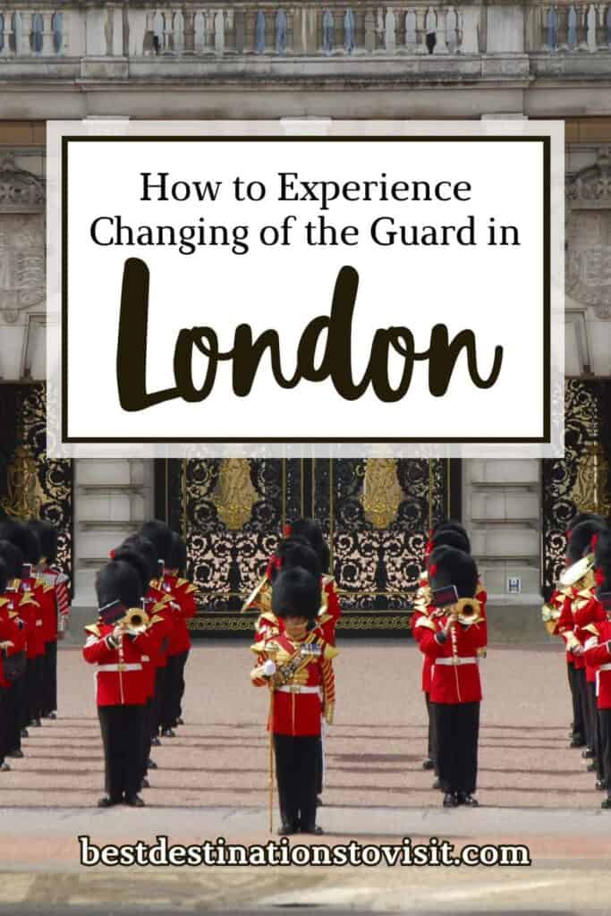 Where You Can See Changing of the Guard in London