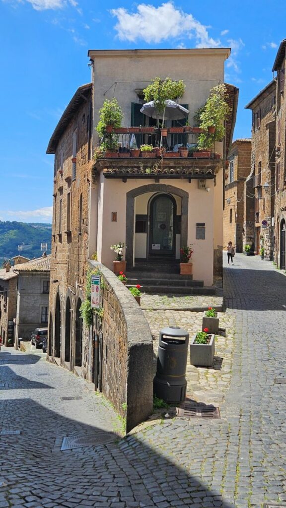 building in Orvieto, Italy