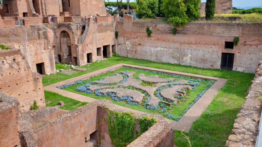 House of Augustus on Palatine Hill Rome