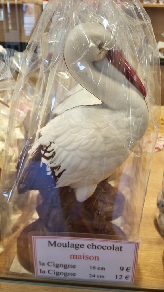 Alsace Chocolate Stork