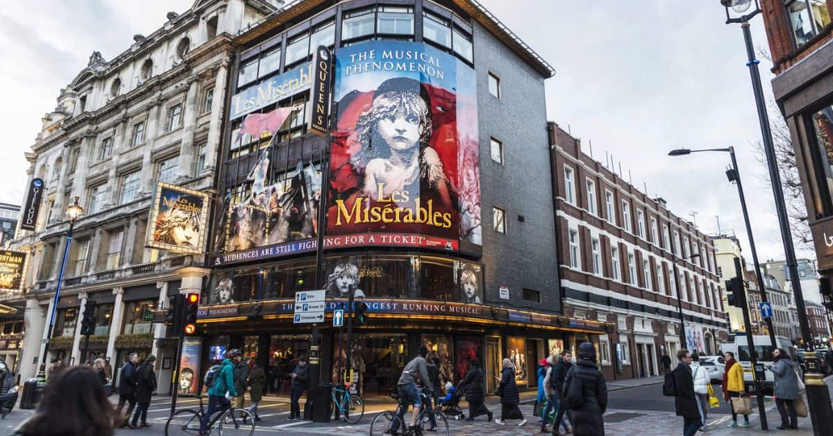 West End Theater District in London